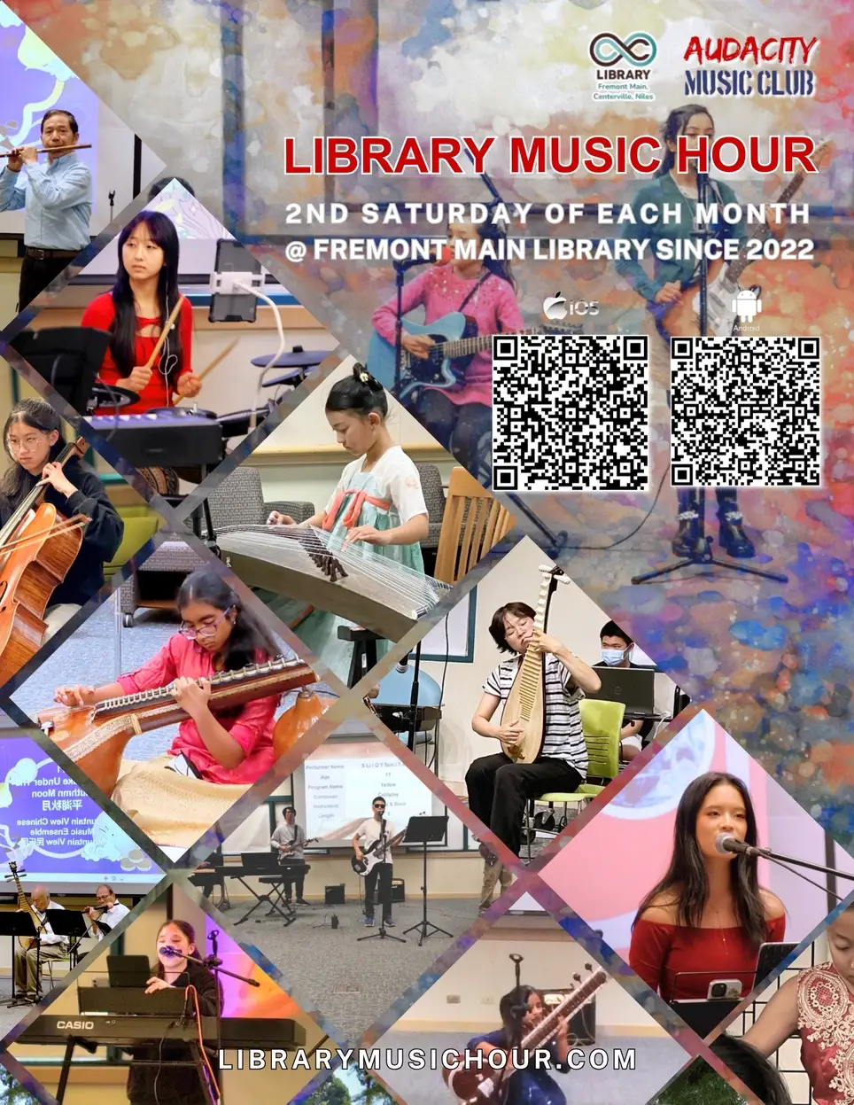 Performing Music @ Fremont Main Library