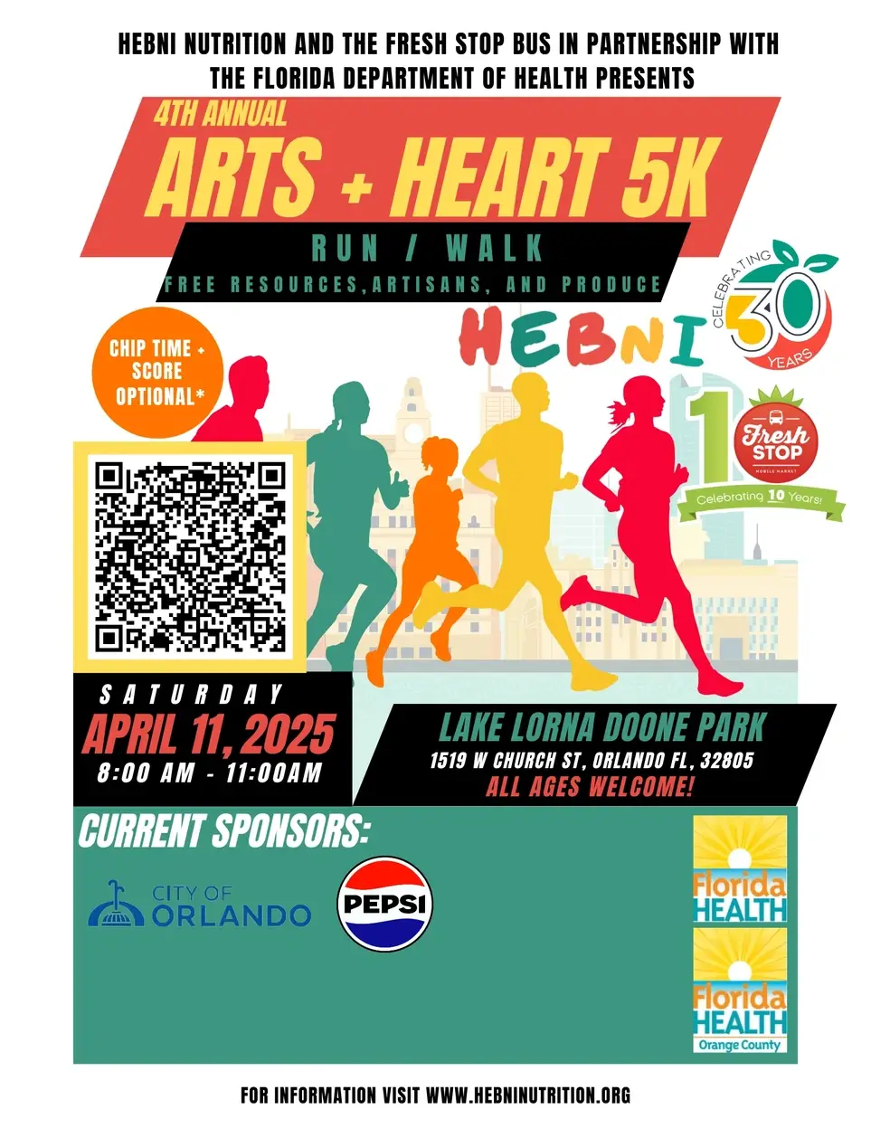 4th Annual Arts + Heart 5k Volunteer Position