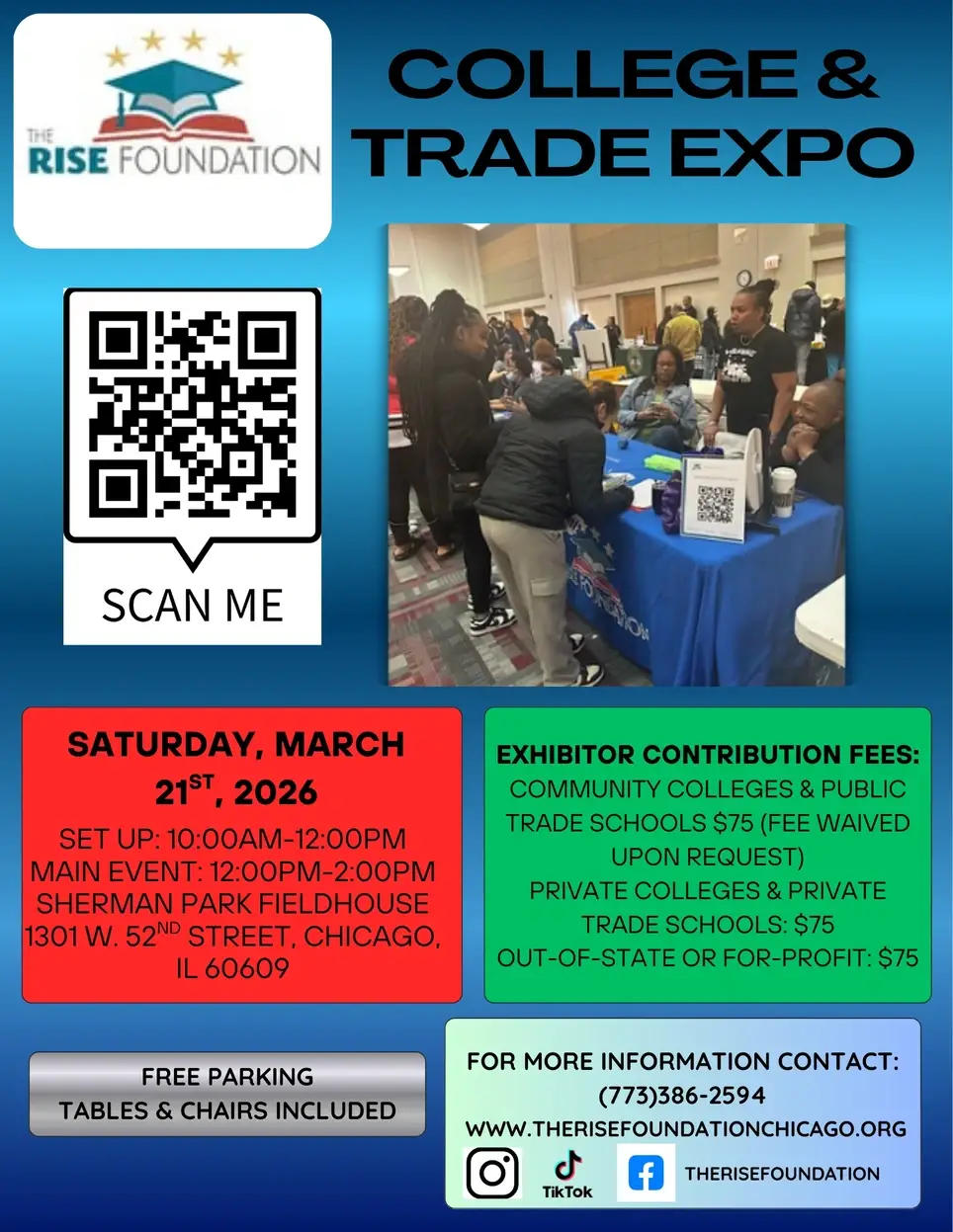 Volunteers Needed for College Expo