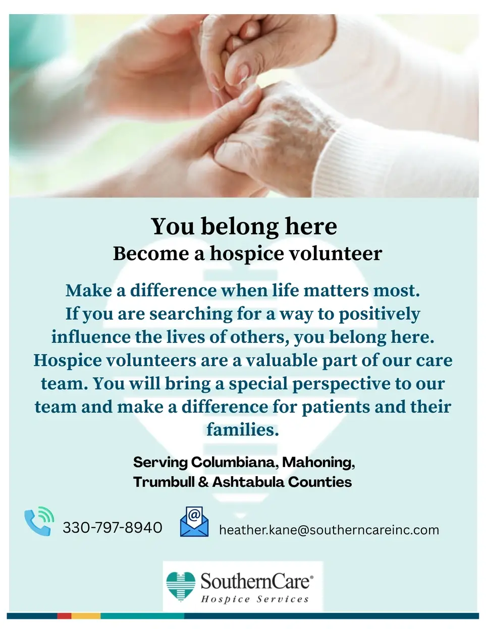 SouthernCare Hospice: You belong here...