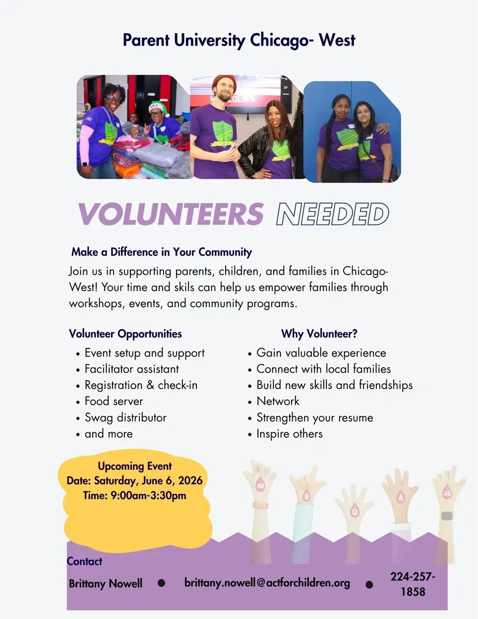 Parent University Chicago- West