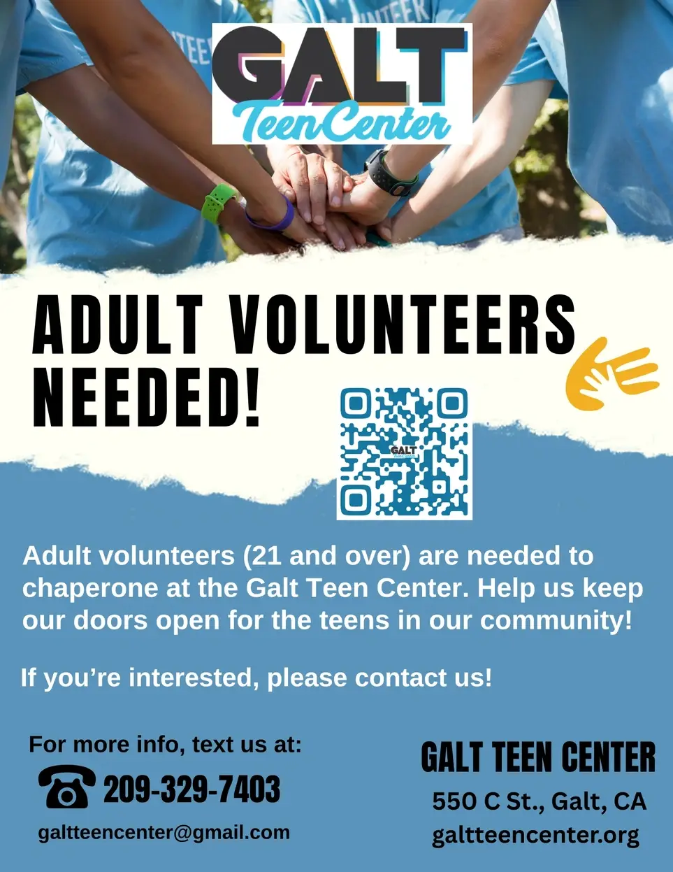 Teen Center Chaperone