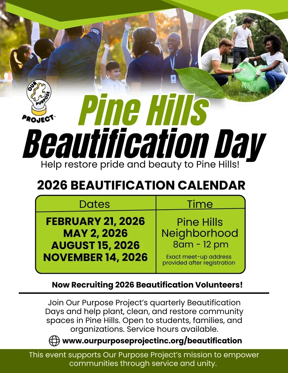 Pine Hills Beautification Day