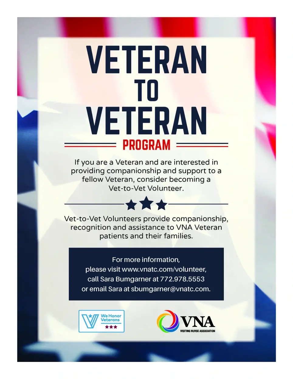 Veteran to Veteran Visits