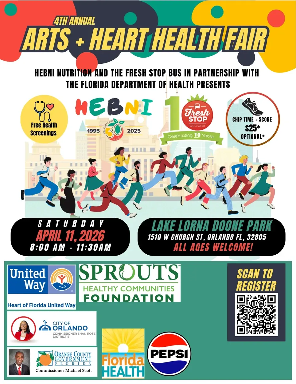 4th Annual Arts + Heart 5k Volunteer Position
