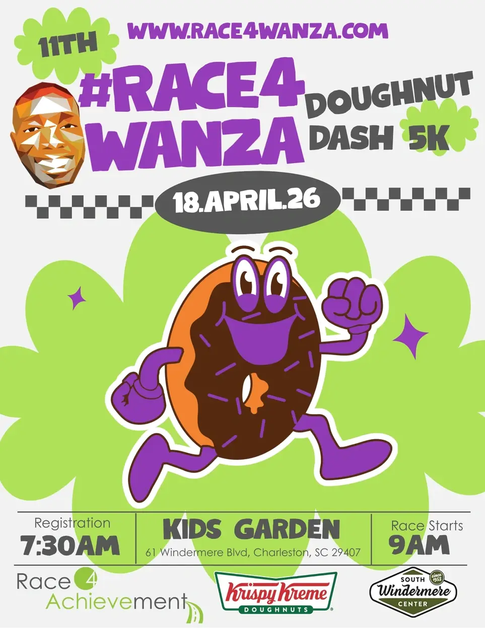 #Race4Wanza Volunteers (First Aid Certified a bonus) 4/18/26