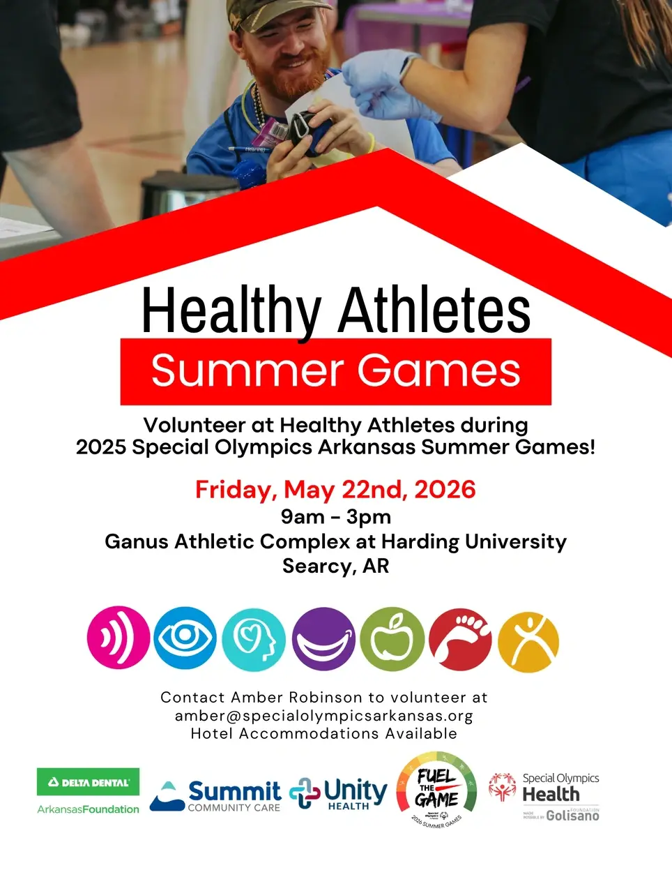 General Volunteers – Healthy Athletes at Summer Games