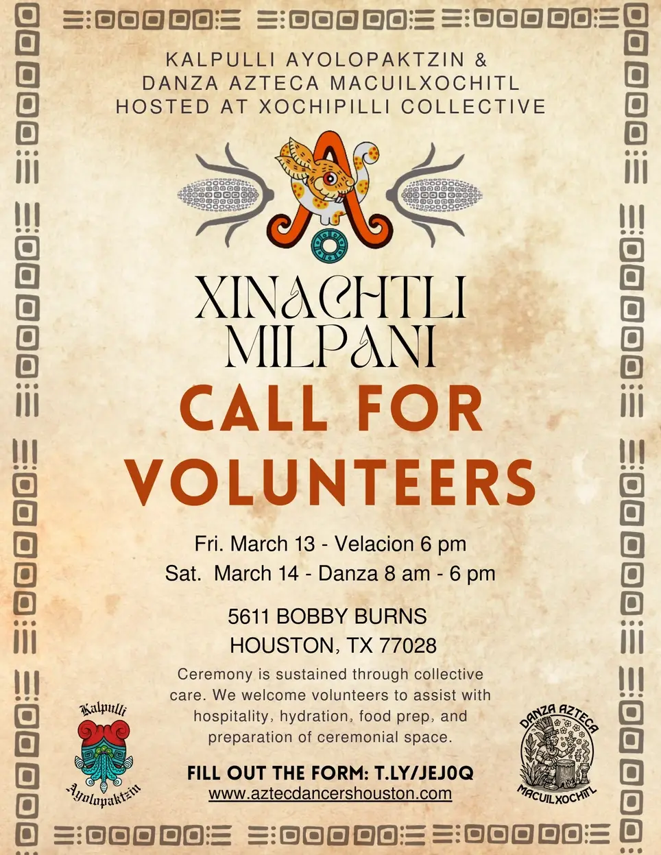 Volunteering at Spring Rites and Corn Planting Ceremony