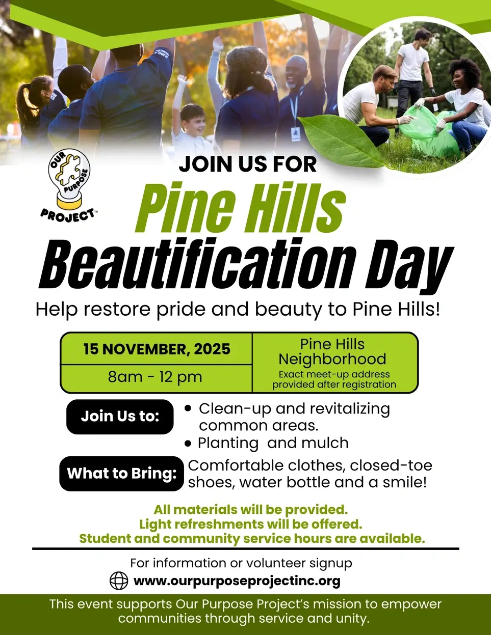 Pine Hills Beautification Day