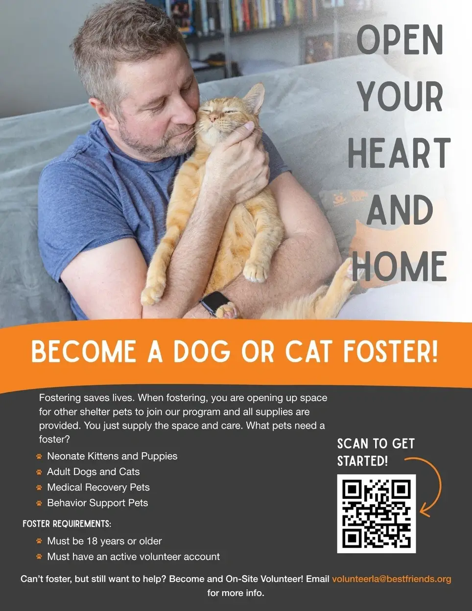 Become a Dog or Cat Foster for Best Friends in Los Angeles!