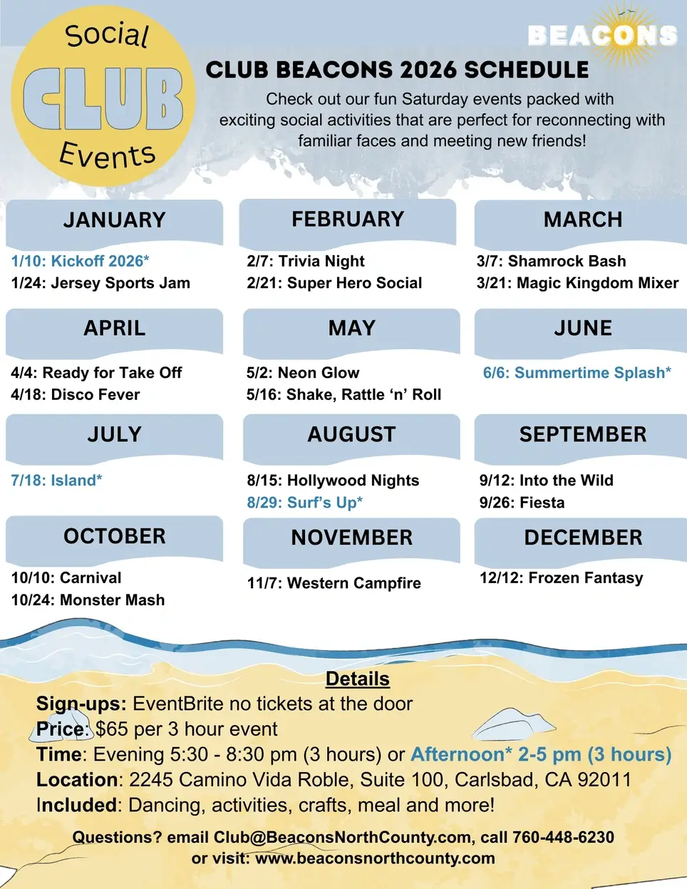 Club Beacons Volunteer