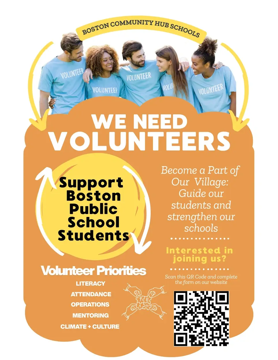 Volunteer with Boston Public Schools