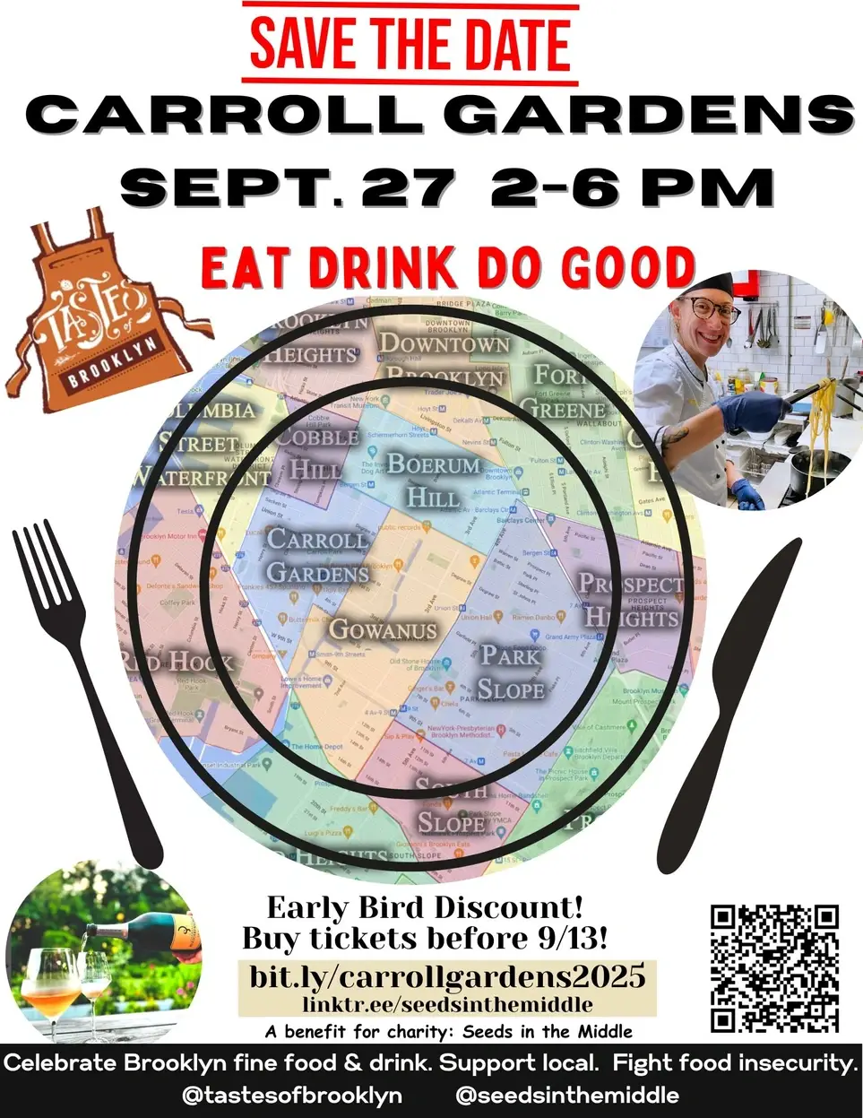 Tastes of Brooklyn! Help us create Tastes of Carroll Gardens! Foodie alert!