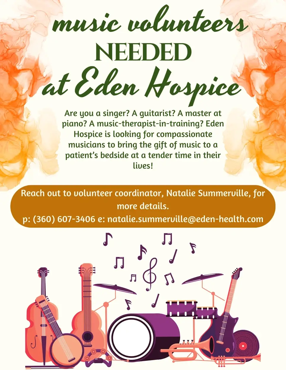 Volunteer Musicians Needed for Hospice Patients — Share Your Gift of Music!