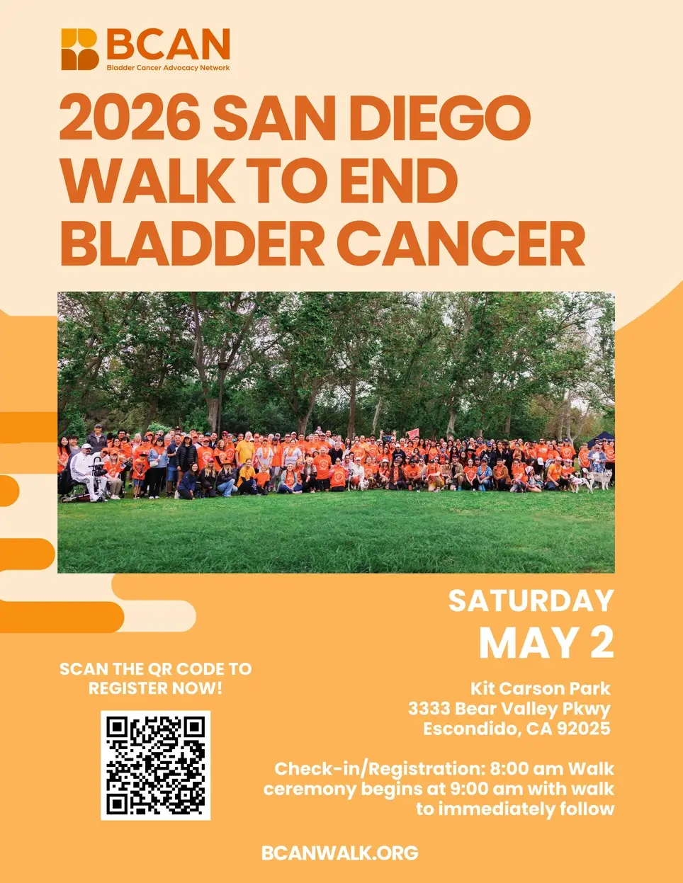 BCAN Walk to End Bladder Cancer - San Diego, CA