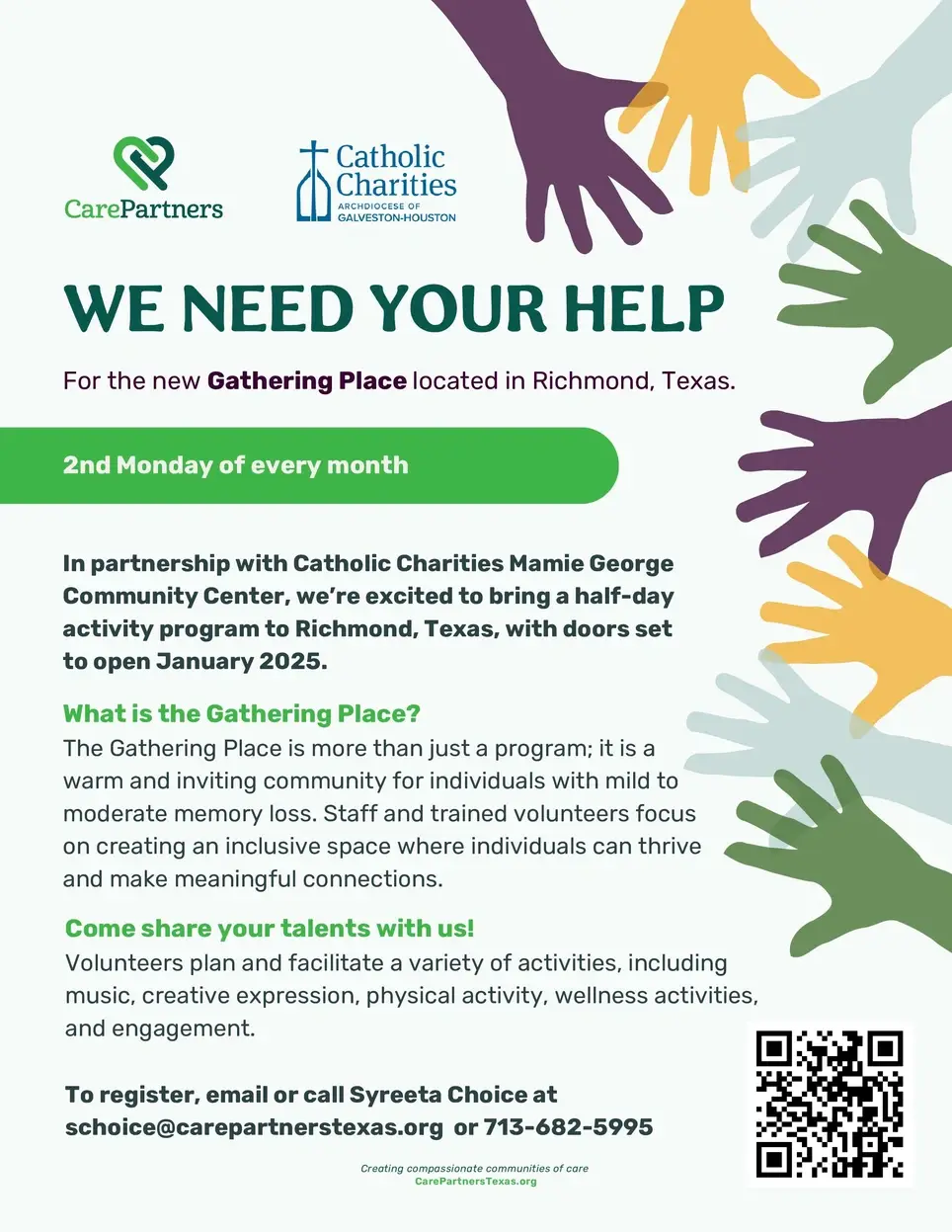 The Fort Bend Gathering Place Program: Richmond, Texas