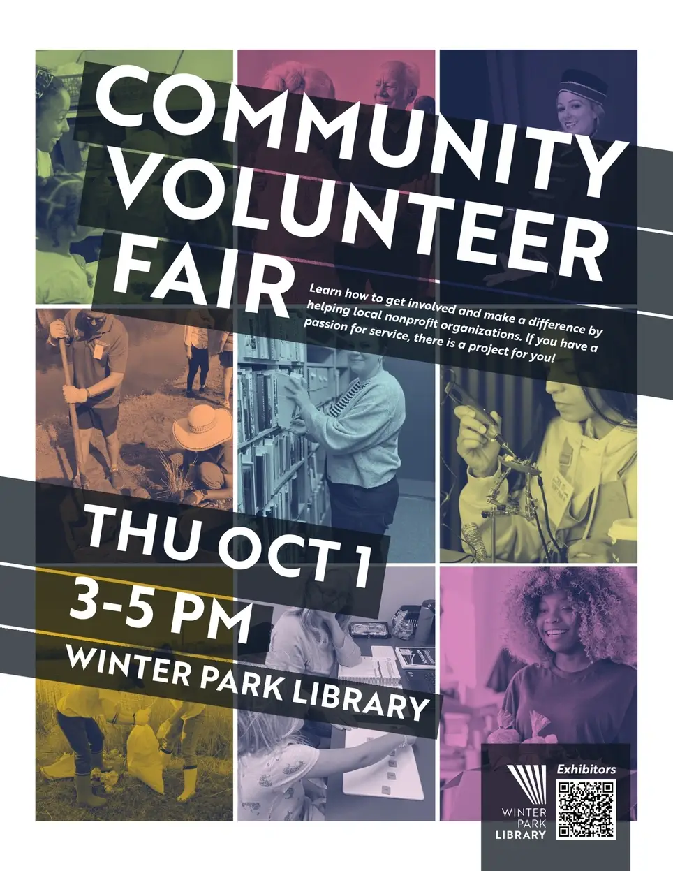 Community Volunteer Fair at the Winter Park Library