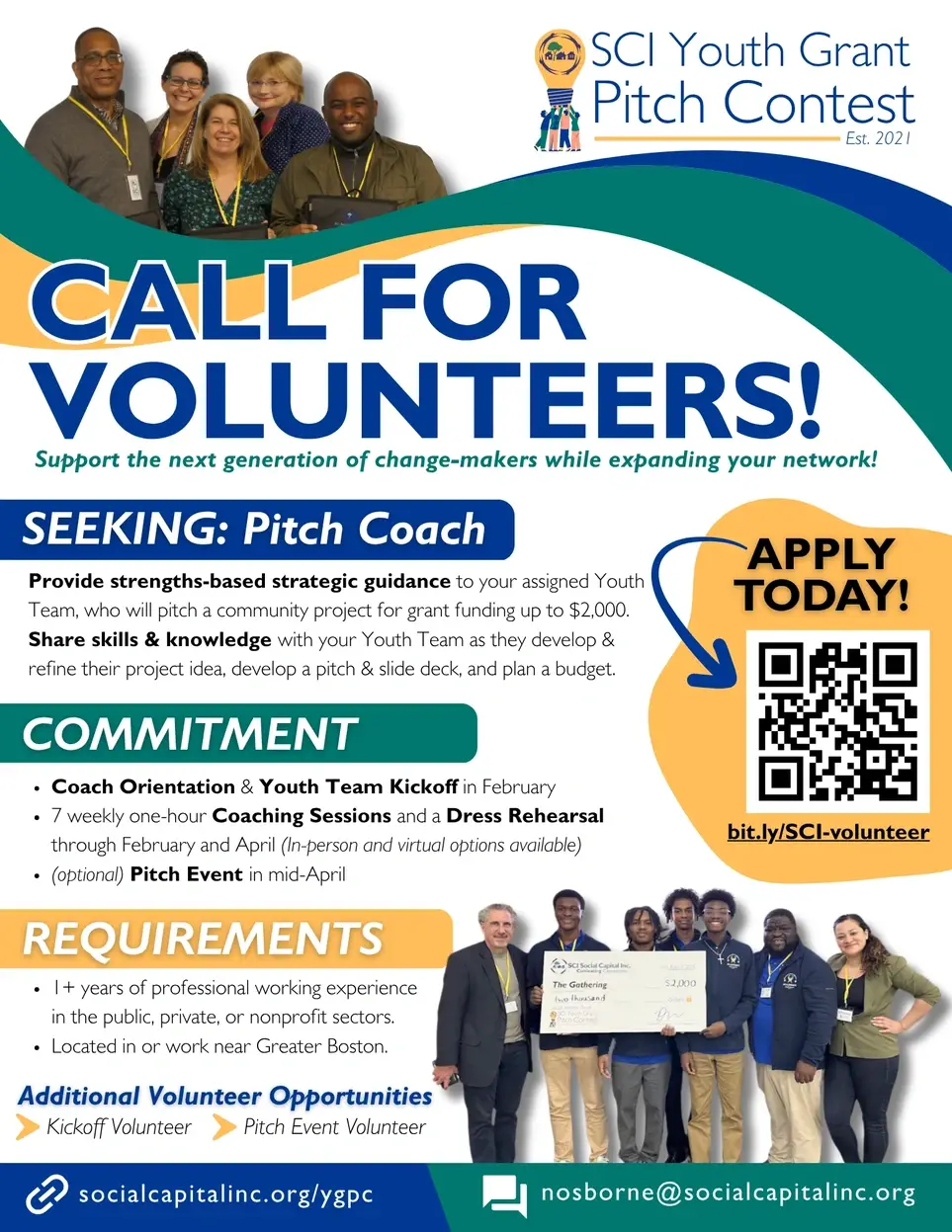 Pitch Coach - Volunteer Mentor