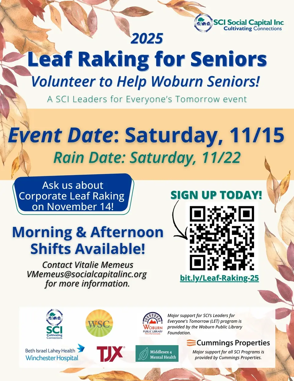 Leaf Raking Volunteer