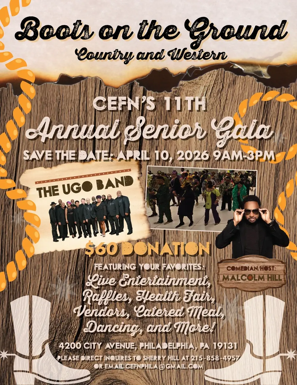 CEFN’s 11th Senior Gala “Boots on the Ground” event