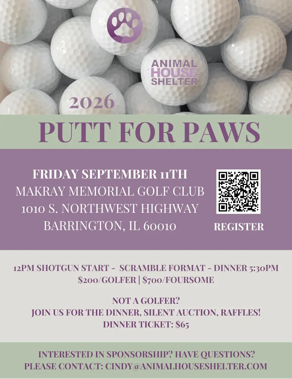 Putt for Paws Fundraiser