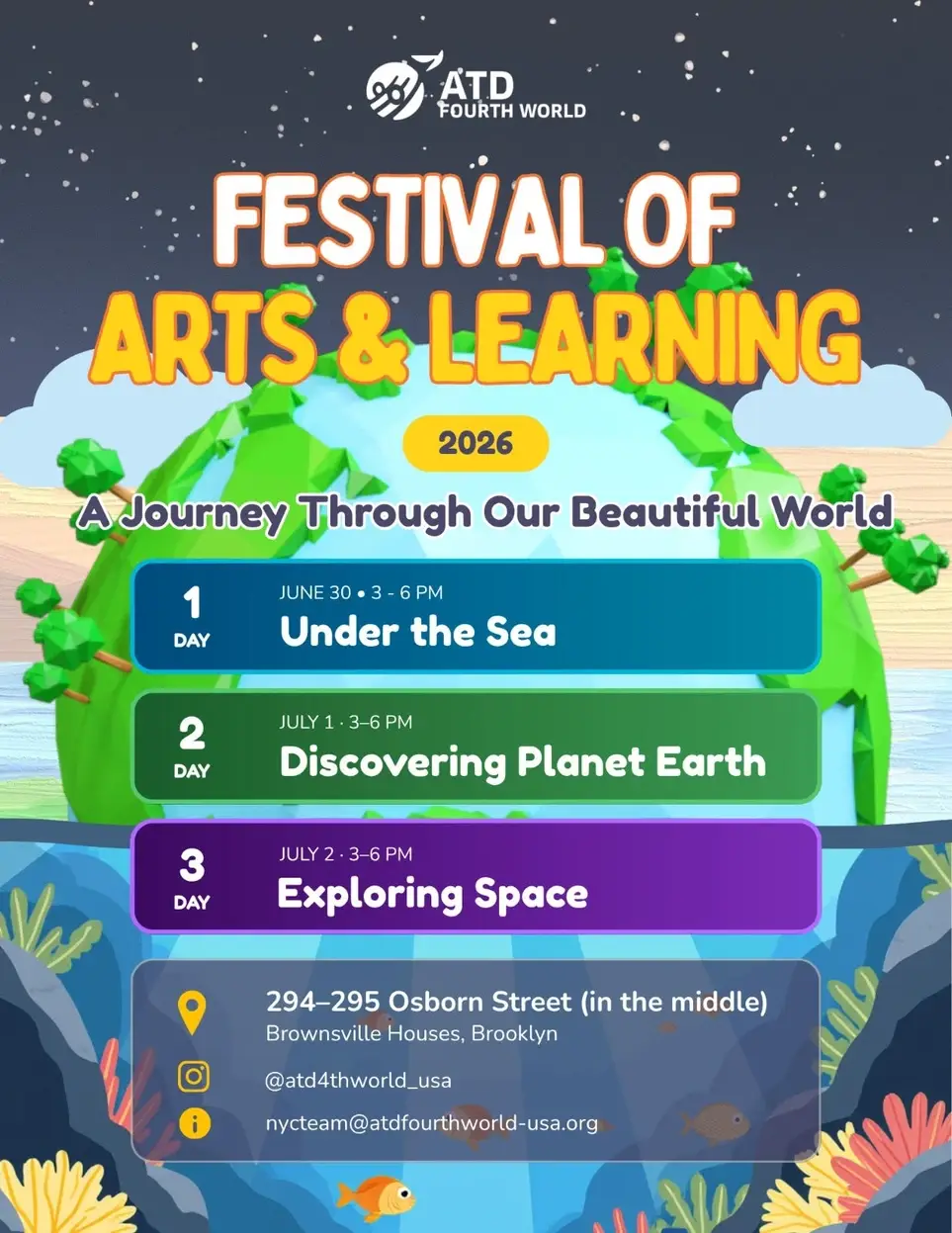 Volunteers are needed for the Festival of Arts and Learning in Brownsville.