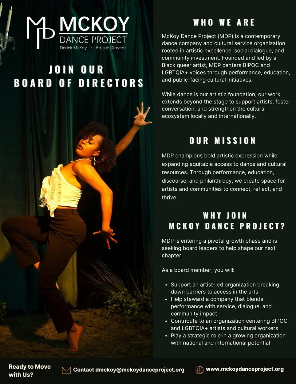 Board of Directors - McKoy Dance Project