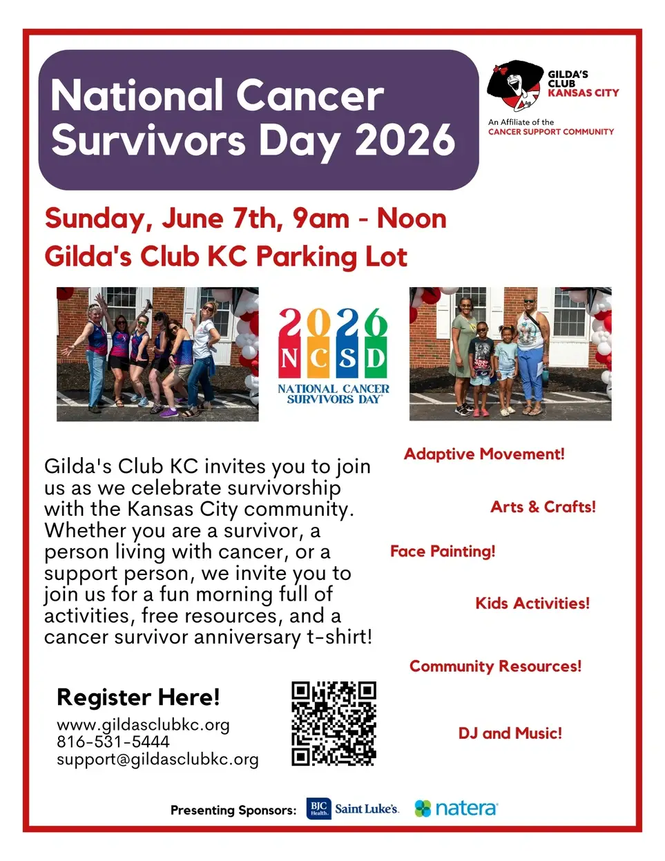 National Cancer Survivors Day 2026