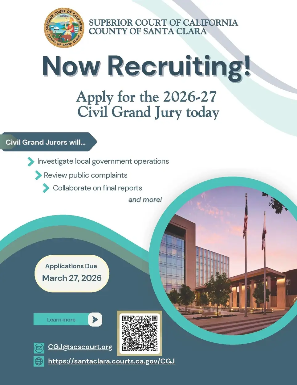 2026-2027 Santa Clara County Civil Grand Jury