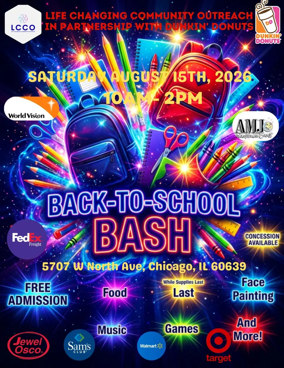 Annual Back to School Bash
