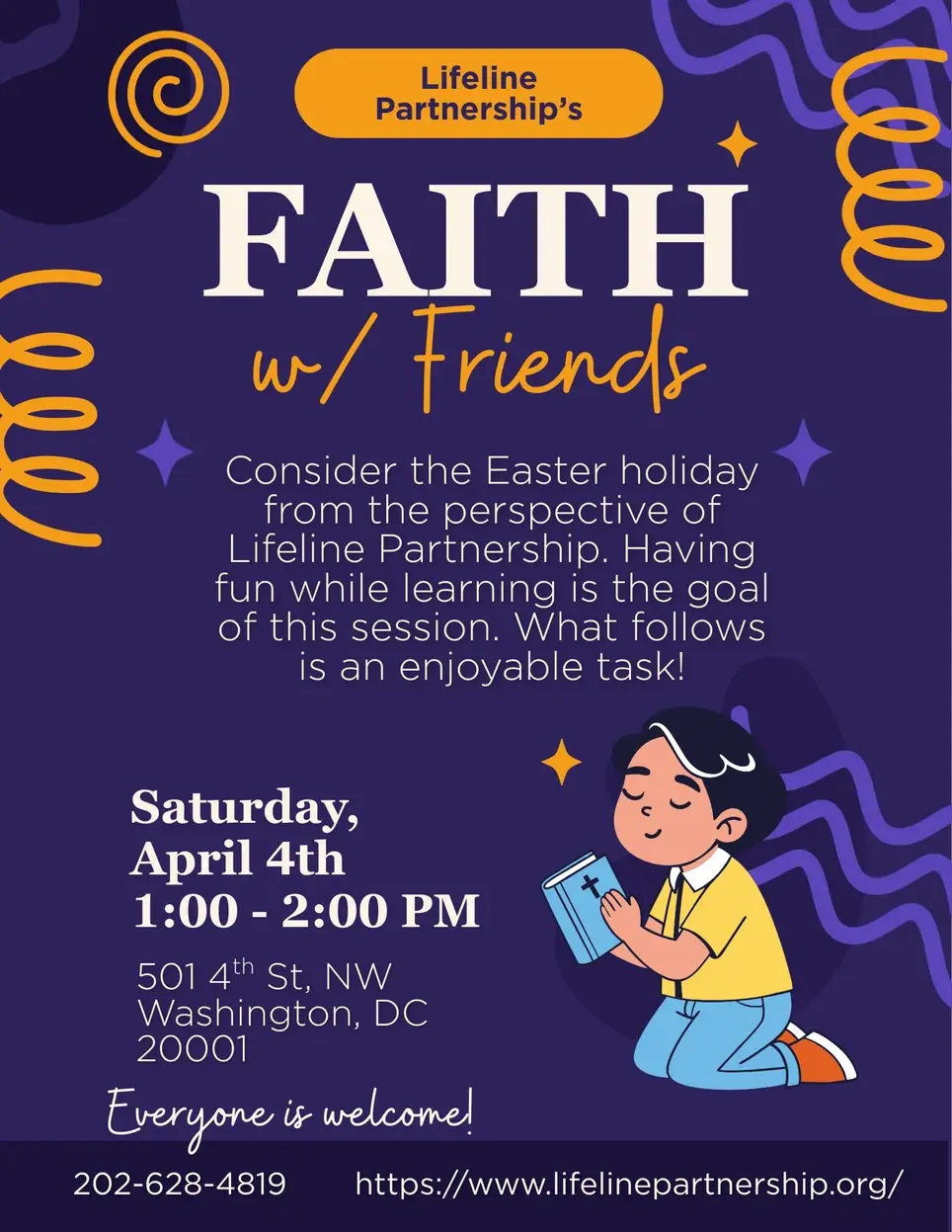 Lifeline Partnership's Faith with Friends