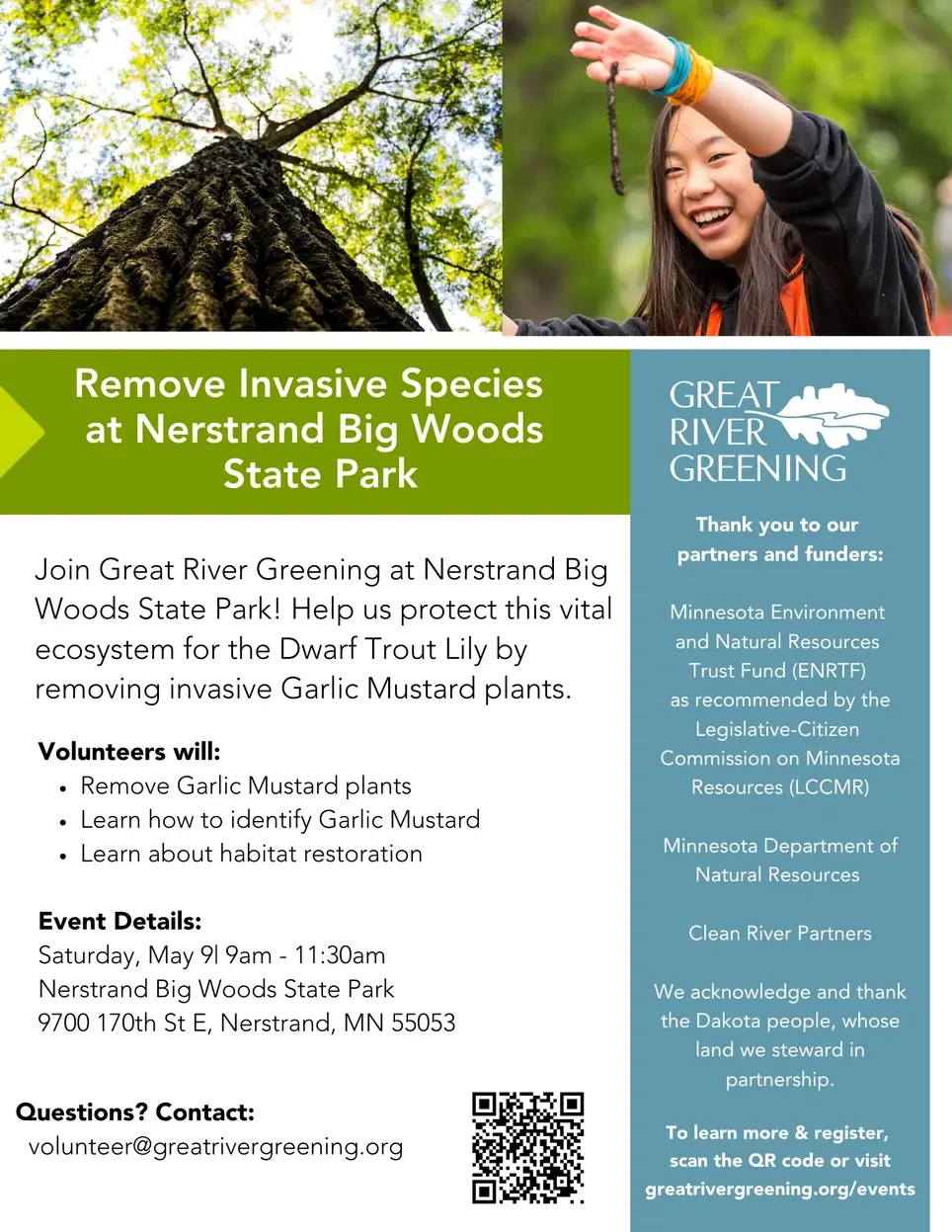 2026.05.09 Garlic Mustard Removal at Nerstrand Big Woods State Park| Nerstrand