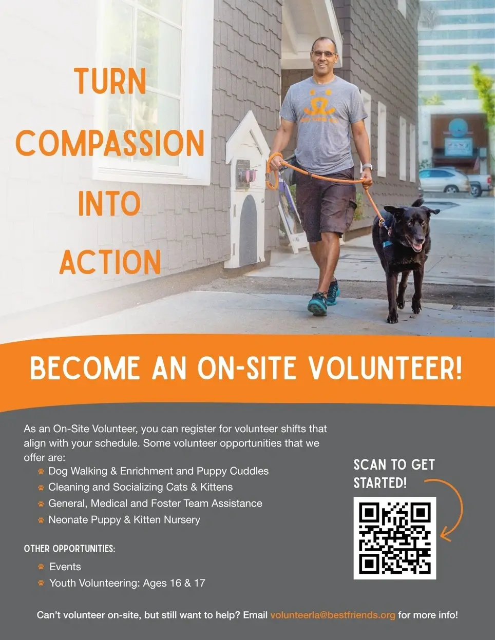 Volunteer at Best Friends in Los Angeles!