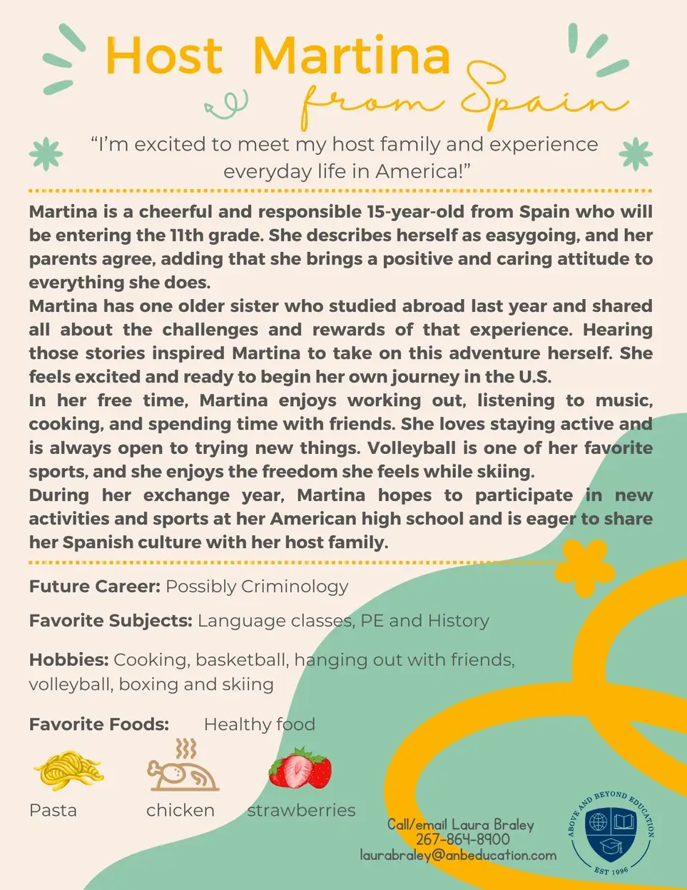 Host an Exchange Student from Spain