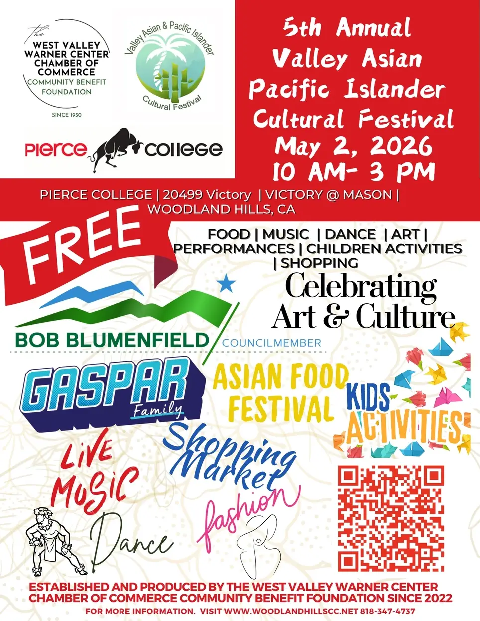 5th Annual Valley Asian & Pacific Islander Cultural Festival (VAPI 2026)