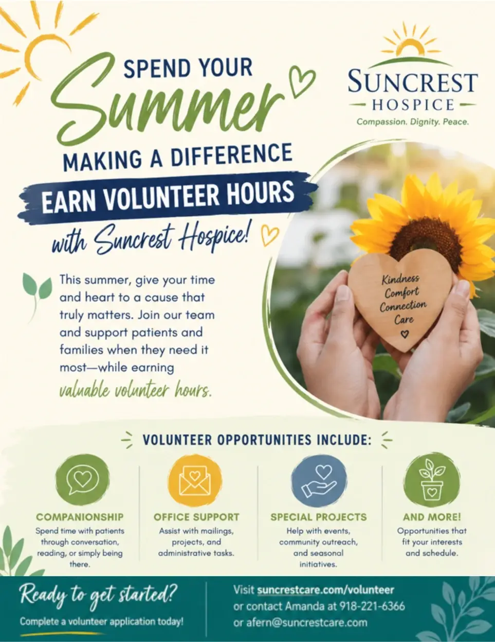 Looking for a meaningful way to give back?