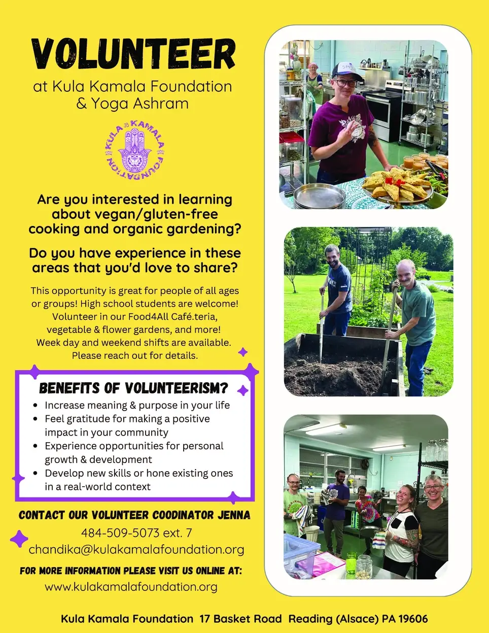 Vegetarian Cafe Support - Learn to cook healthy and delicious meals!