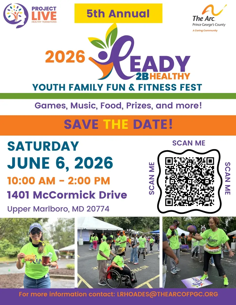 2026 Ready2BHealthy Youth Family Fun & Fitness Fest
