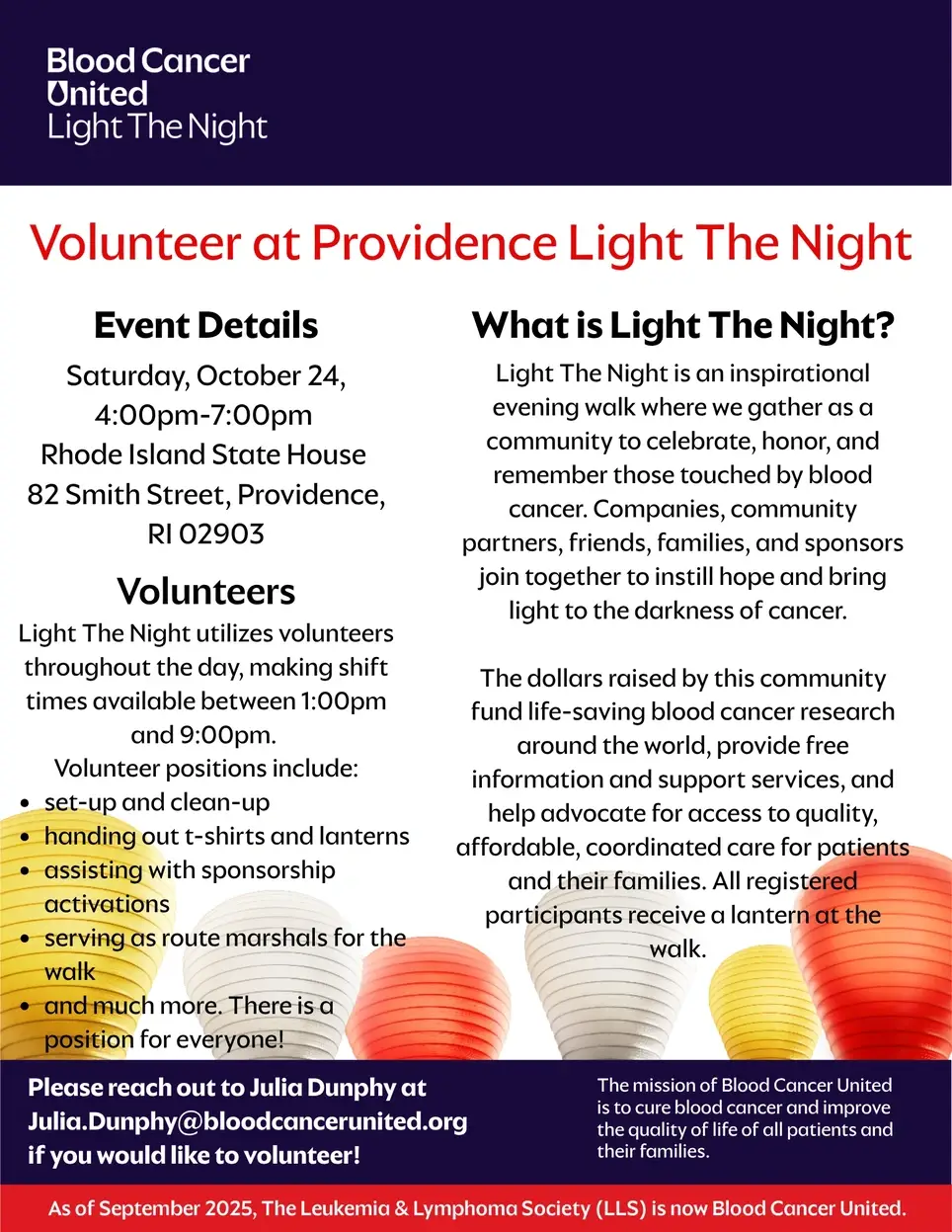 Providence Light The Night