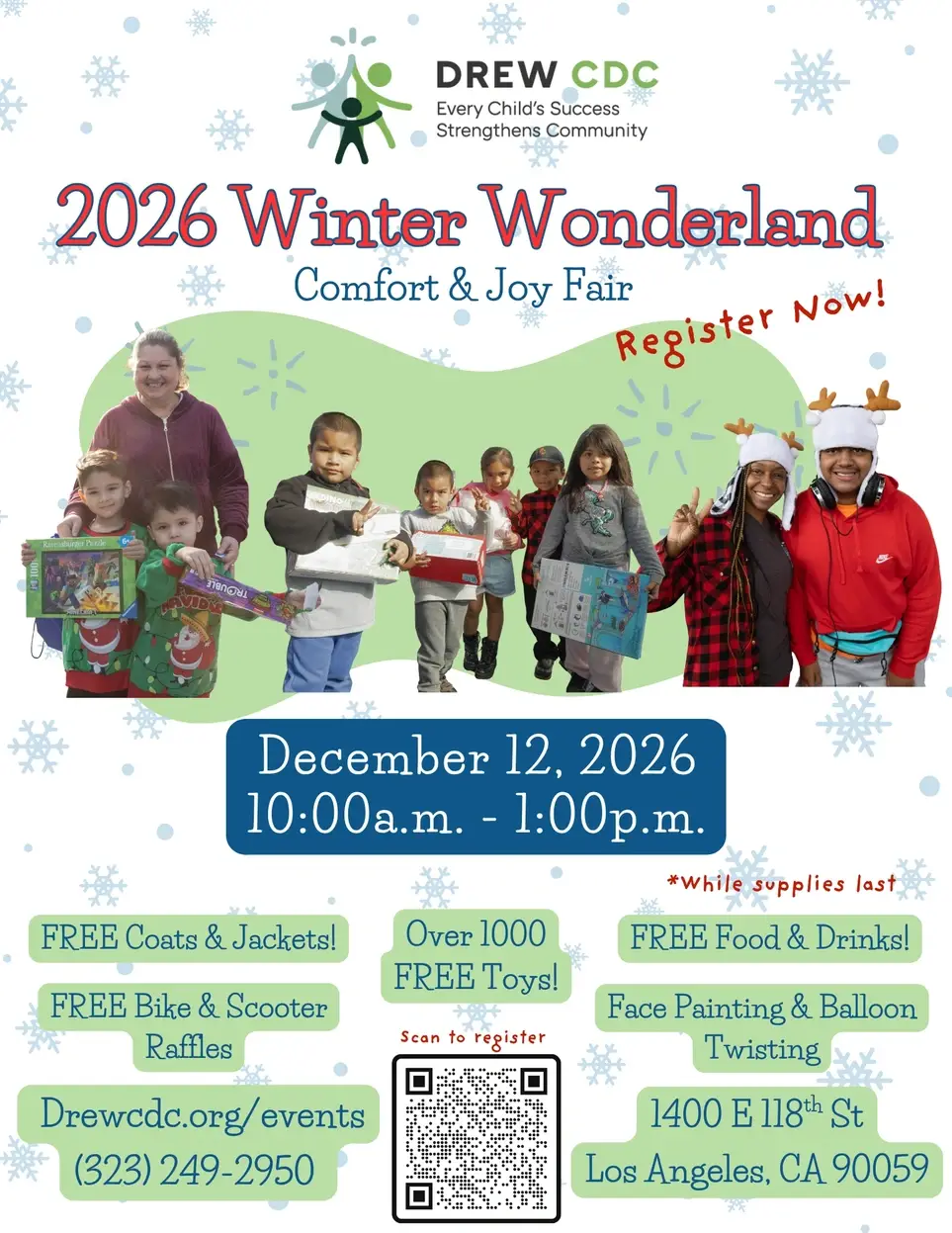 2026 Winter Wonderland Comfort and Joy Fair