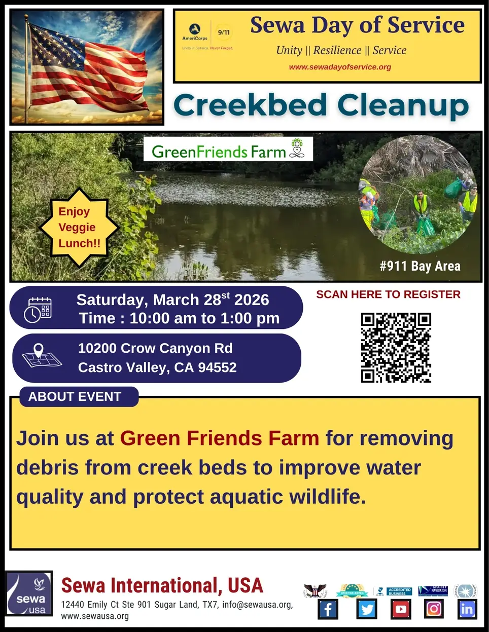 Creek Bed Clean Up