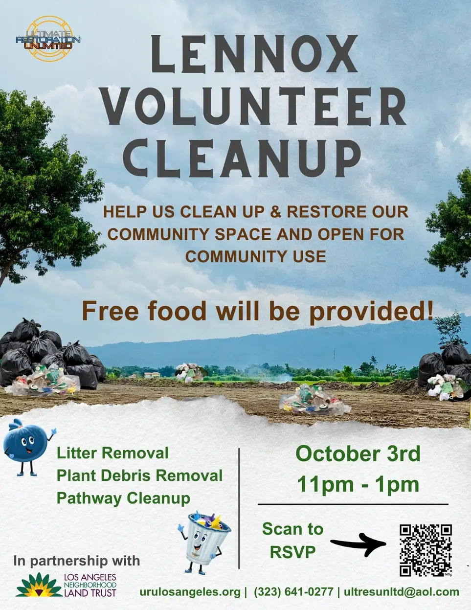 Lennox Volunteer Cleanup
