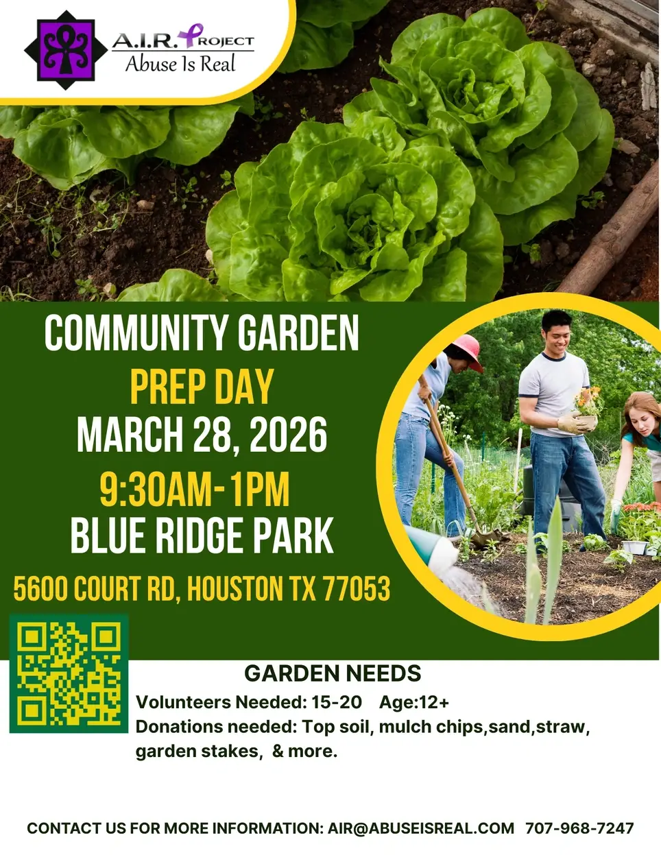 Community Garden Clean Up and Beautification Day