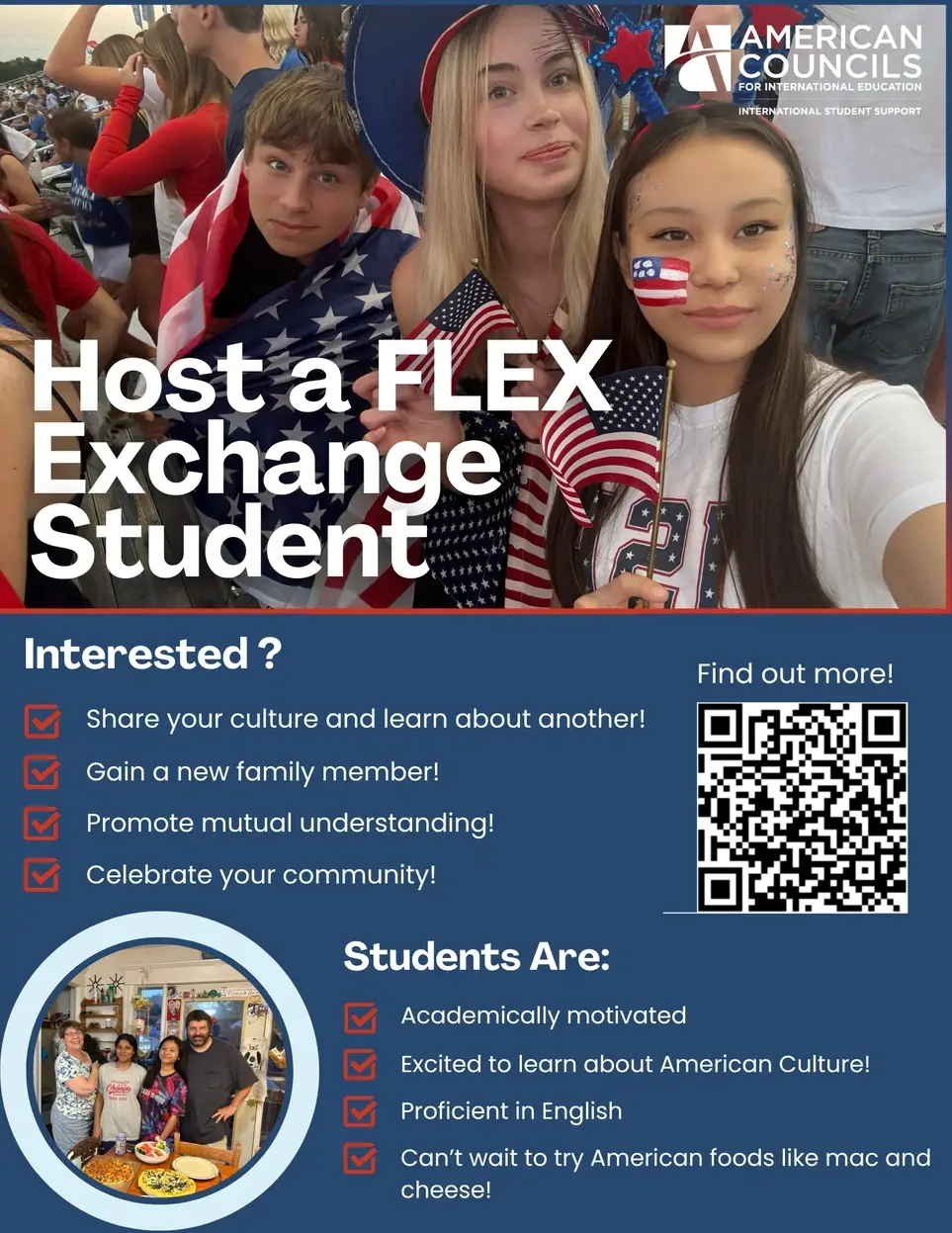 Host an International Exchange Student!