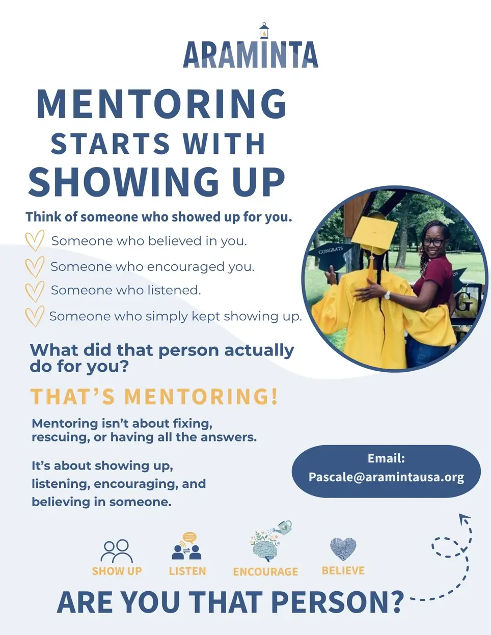Mentoring Starts with Showing Up
