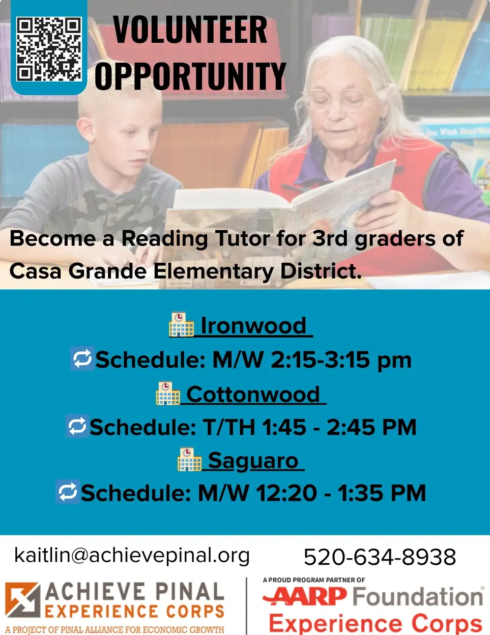 Reading Coaches Needed