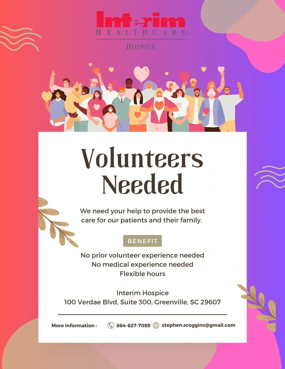 Companionship Volunteer - Spartanburg