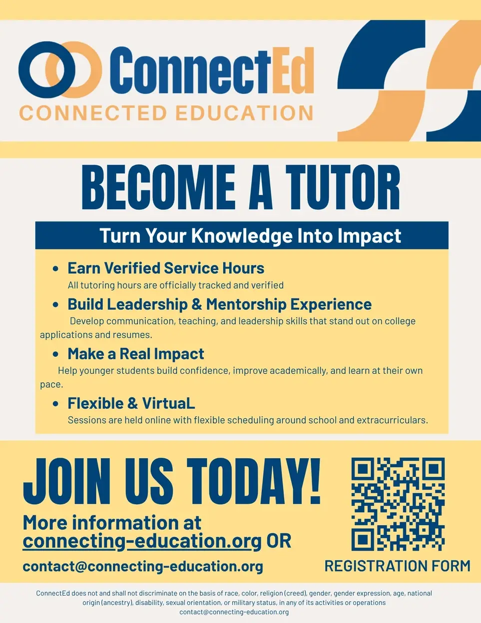 Peer Academic Tutor for Low-Income Students