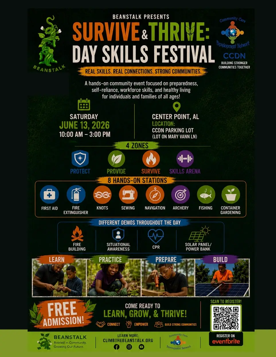 Survive & Thrive: Day Skills Festival