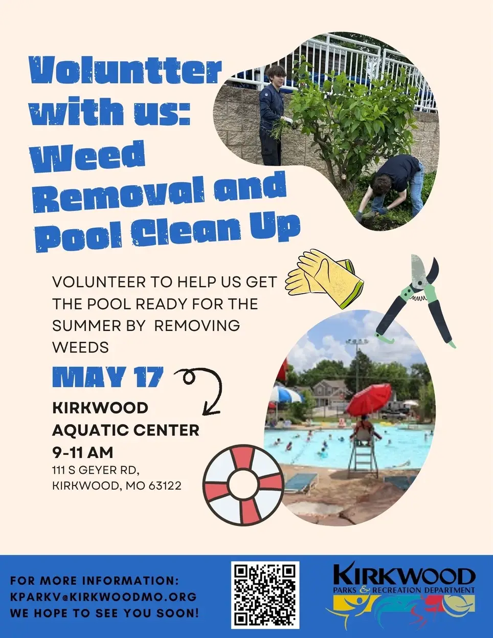 Weed Removal and Pool Clean Up